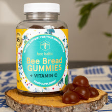 Load image into Gallery viewer, bee bread gummies + vitamin c by bee baltic