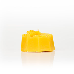 Bee Light Beeswax Candle Side by Bee Baltic