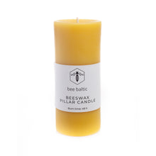 Load image into Gallery viewer, Beeswax Pillar Candle by Bee Baltic