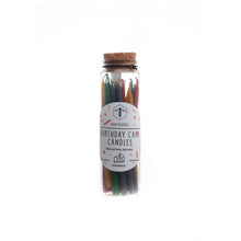 Load image into Gallery viewer, Birthday Beeswax Candles Front by Bee Baltic