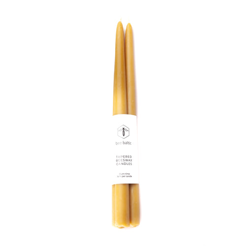 Tapered Beeswax Candles by Bee Baltic