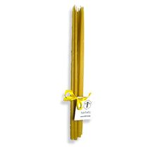 Load image into Gallery viewer, Thin Tapered Beeswax Candles