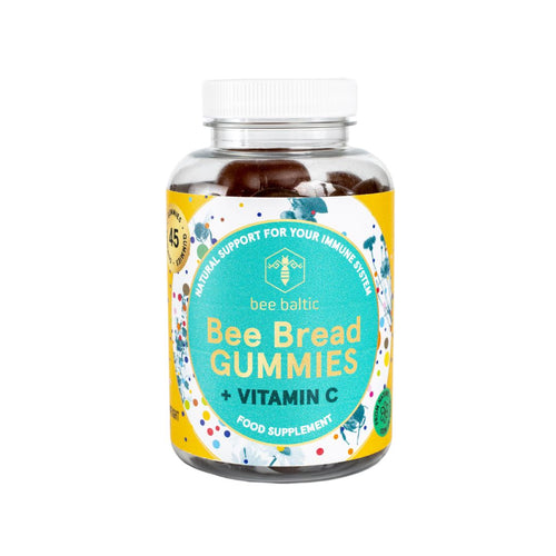 bee bread gummies + vitamin c by bee baltic