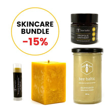 Load image into Gallery viewer, Bee nourished skincare bundle from Bee Baltic
