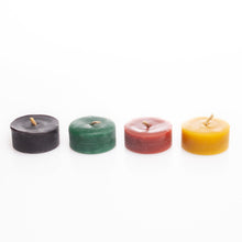 Load image into Gallery viewer, Beeswax Tea Lights in Colours by Bee Baltic
