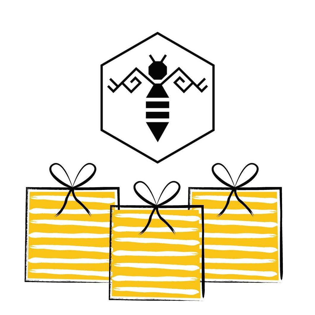 Raw Honey and Beeswax Candles Gift Card by Bee Baltic