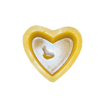 Load image into Gallery viewer, Heart Beeswax Candle
