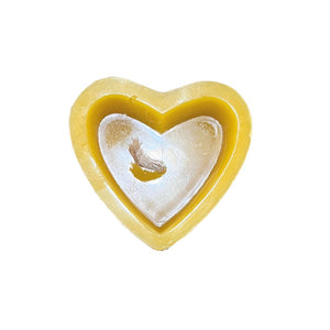 Heart Beeswax Candle