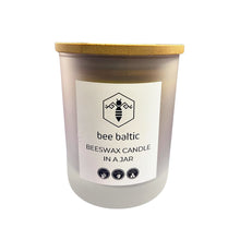 Load image into Gallery viewer, Beeswax candle in a jar by beebaltic.com
