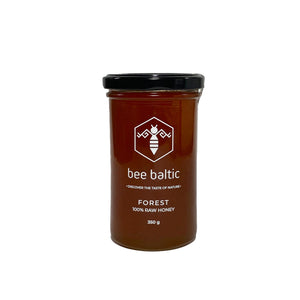 Raw Forest Honey in 350g by Bee Baltic