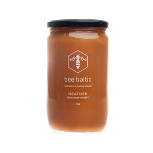 Raw Heather Honey in 1 kg by Bee Baltic