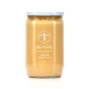 Raw linden honey from real beekeepers Bee Baltic